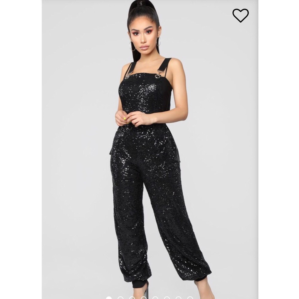 Fashion Nova’s “Center of Attention Jumpsuit.”